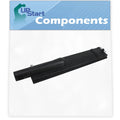 15 3/4" Cast Iron Gas Grill Tube Burner Replacement Parts I6473