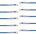 10-Pack 7 Feet Blue Cat6 Ethernet Patch Cable H503