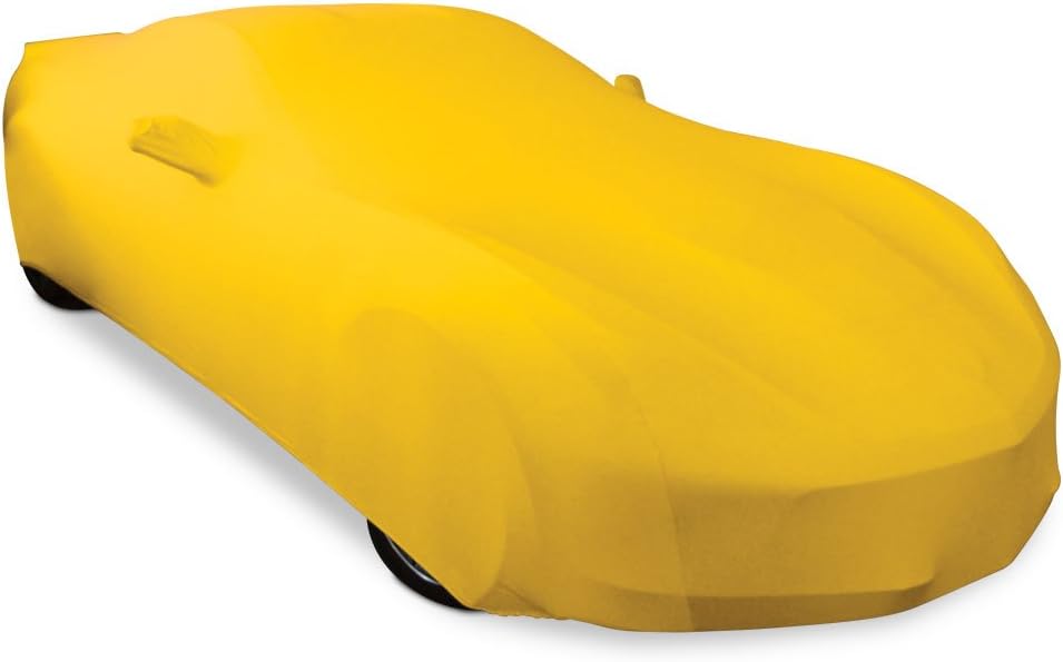 Blue Stretch Satin Indoor Car Cover I140