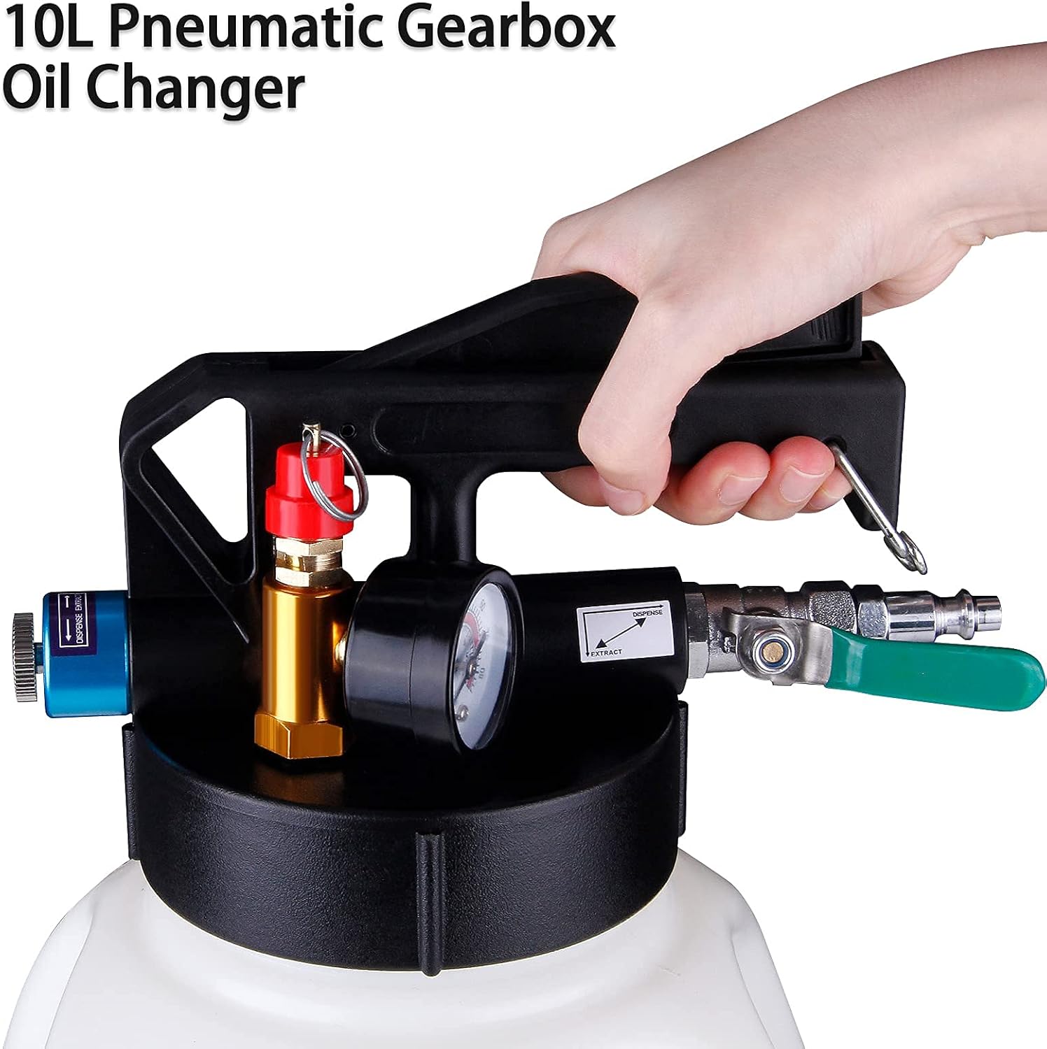 10L Pneumatic Fluid Extractor Dispenser Set ATF Refill Tool Kit N55761