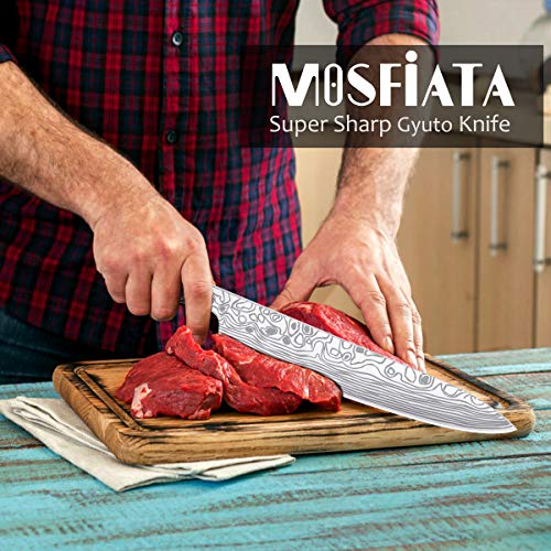 10 Inch German High Carbon Stainless Steel Chef Knife with Micarta Handle P238504