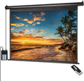 100 inch 16:9 HD Electric Projector Screen with Remote Control V533