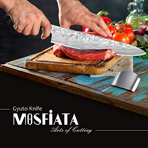 10 Inch German High Carbon Stainless Steel Chef Knife with Micarta Handle P238504
