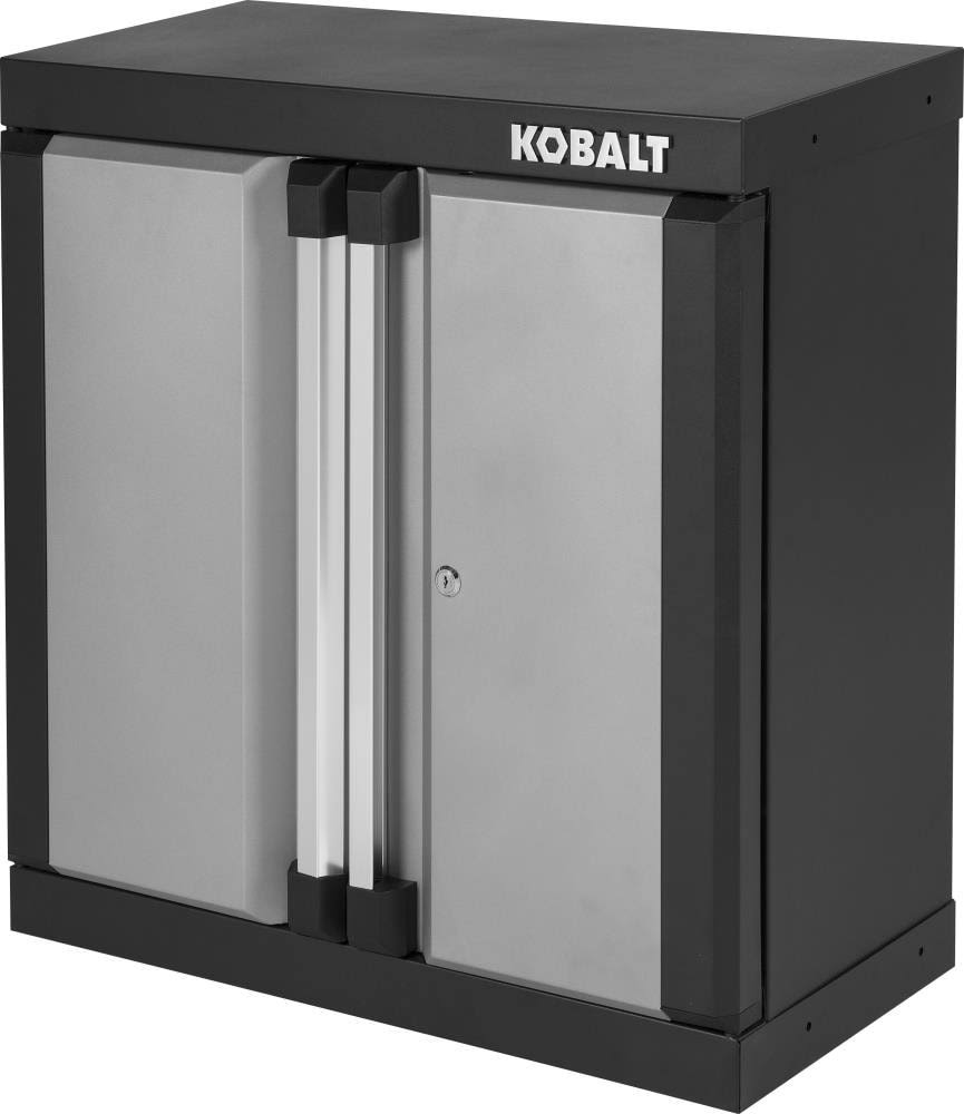 12.5-in W x 28-in H x 28-in D Steel Wall-Mounted Garage Cabinet O8014