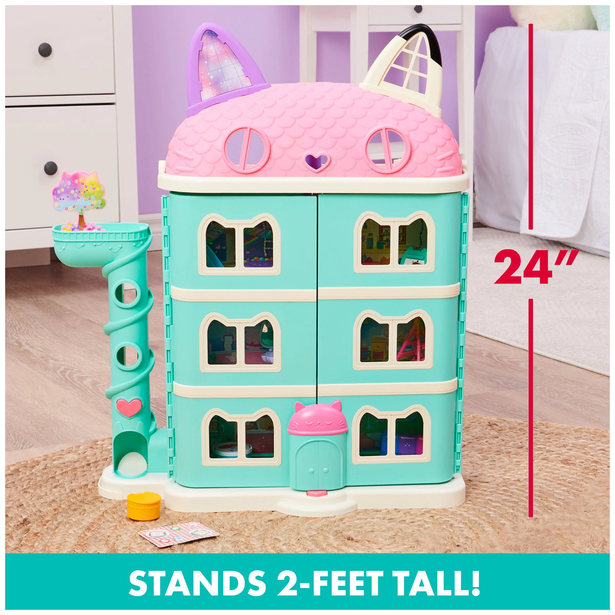 15 Piece Dollhouse Playset with Sounds Q591100