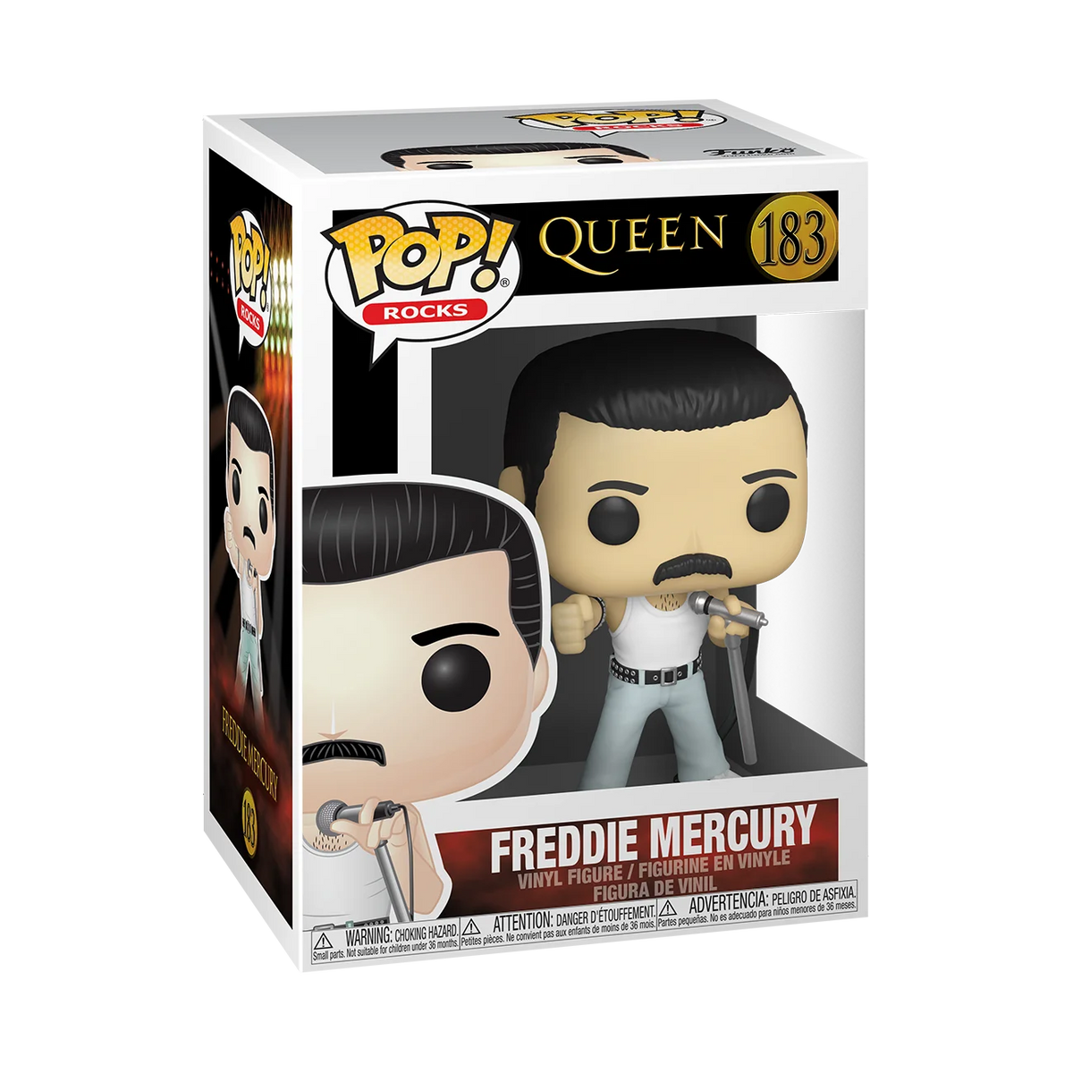 Freddie Mercury Vinyl Figure (3.75") J50432