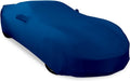 Blue Stretch Satin Indoor Car Cover I140