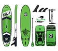 Green Air Inflatable Stand Up Paddle Board Package Z2522